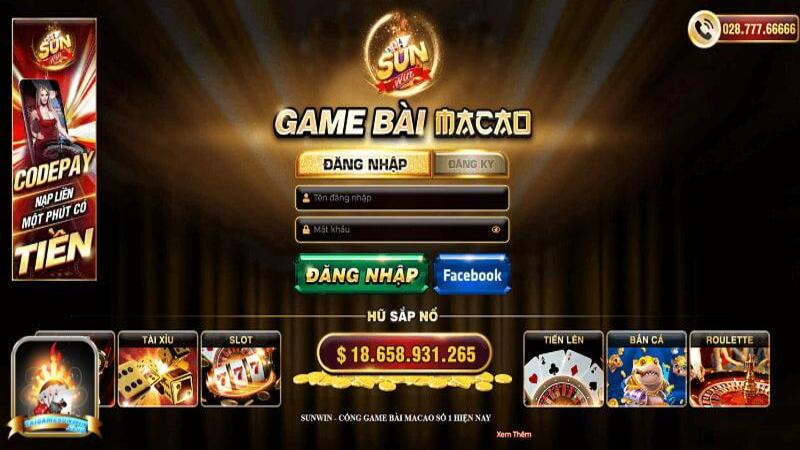 Người chơi cần vào đúng link đăng nhập SunWin chính thức